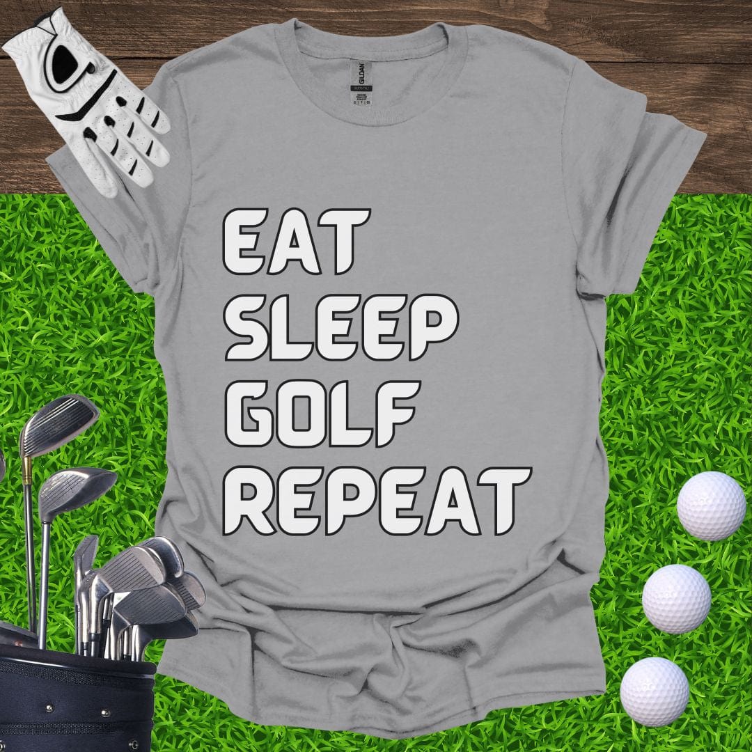 Eat Sleep Golf Repeat T-Shirt