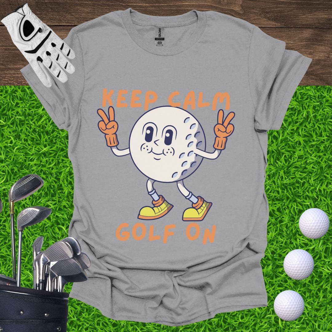 Keep Calm Golf On T-Shirt