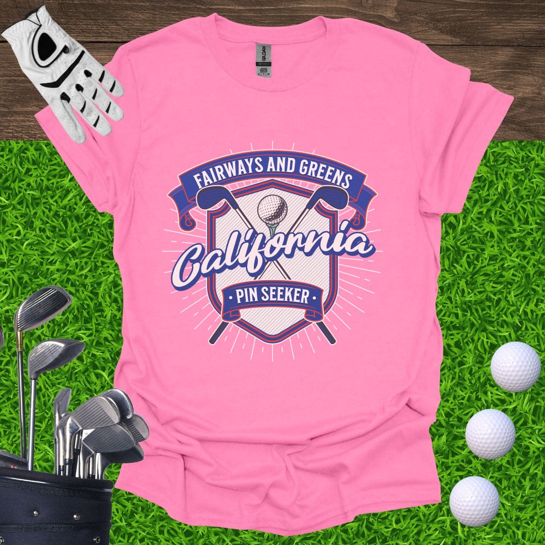 Fairways And Greens Pin Seeker T-Shirt (Personalize It)