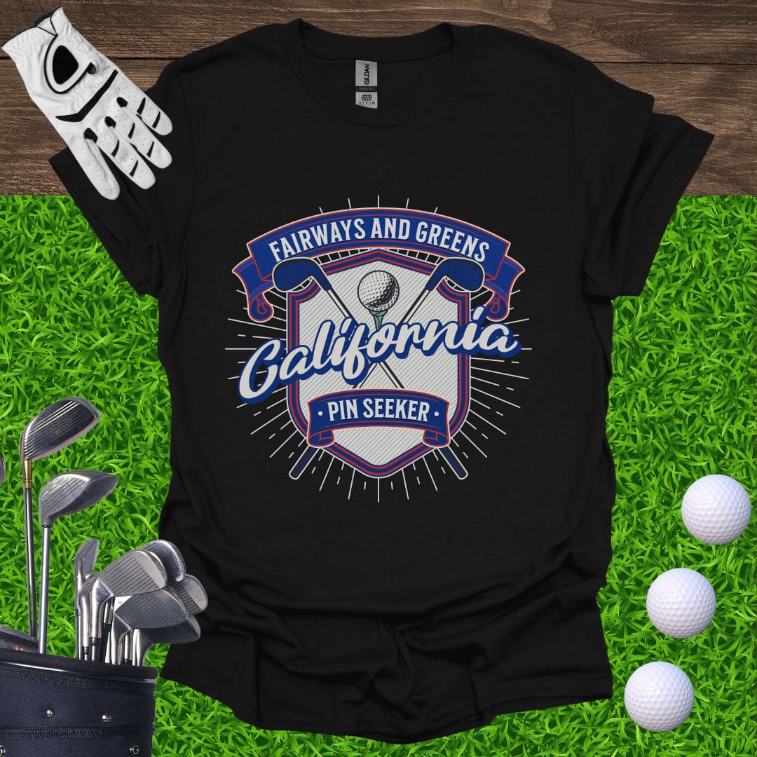 Fairways And Greens Pin Seeker T-Shirt (Personalize It)