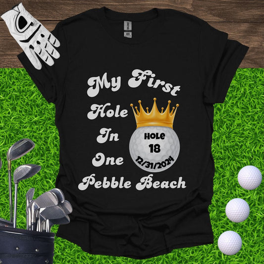 Personalized My First Hole In One T-Shirt