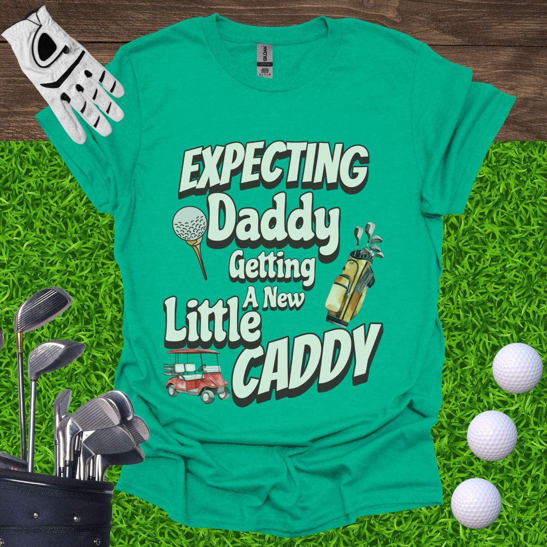 Expecting Daddy Little Caddy T-Shirt