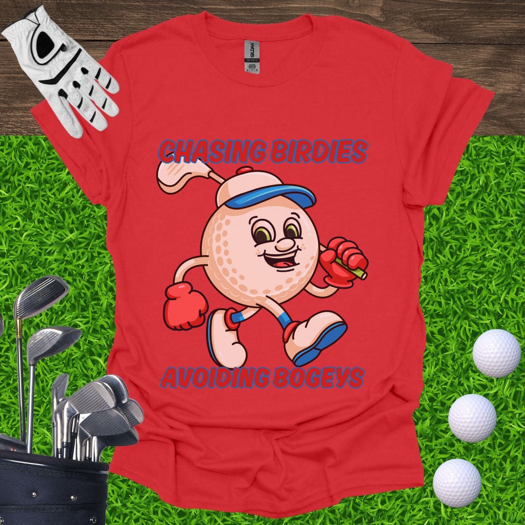 Chasing Birdies, Avoiding Bogeys T-Shirt