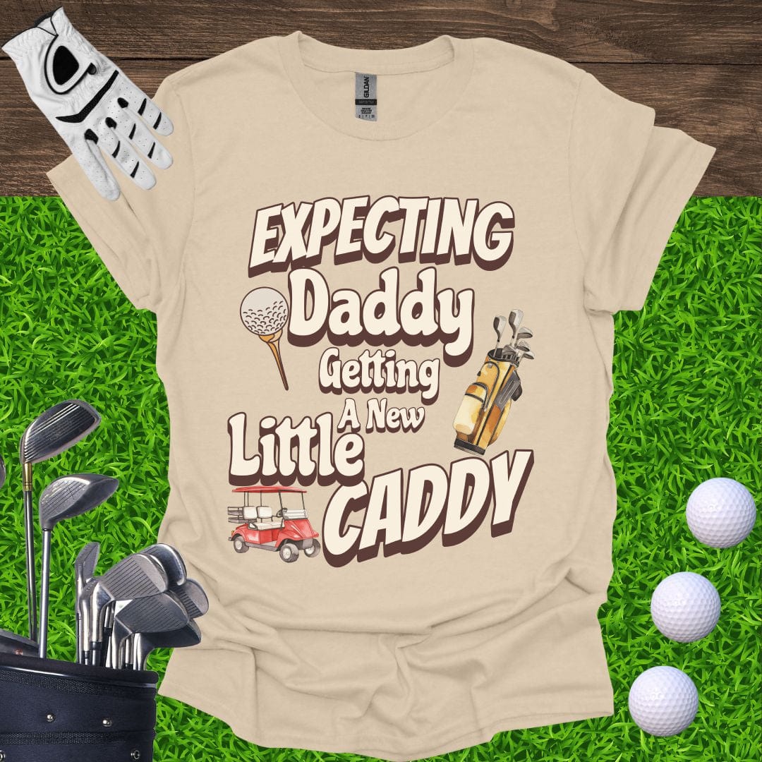 Expecting Daddy Little Caddy T-Shirt