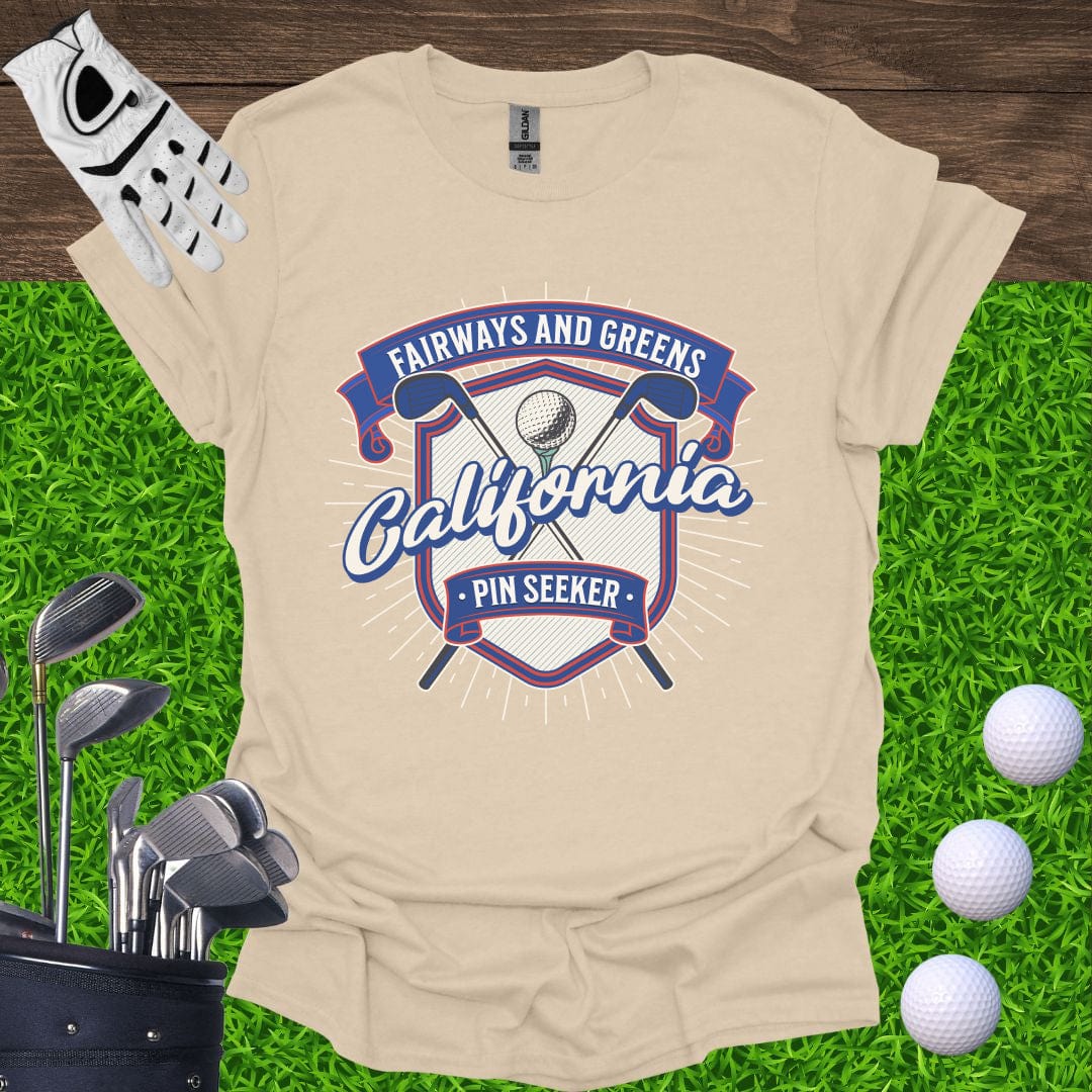 Fairways And Greens Pin Seeker T-Shirt (Personalize It)