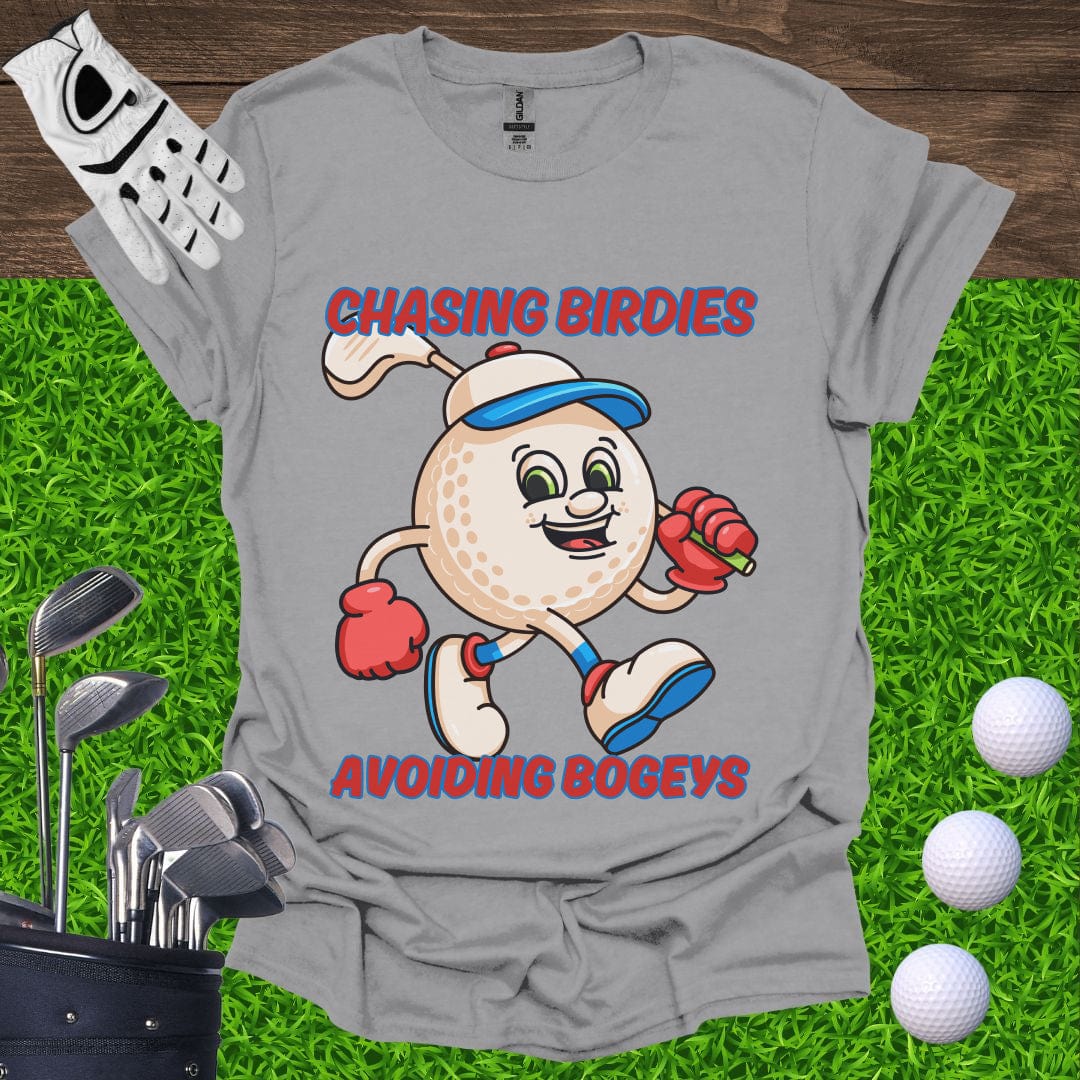 Chasing Birdies, Avoiding Bogeys T-Shirt