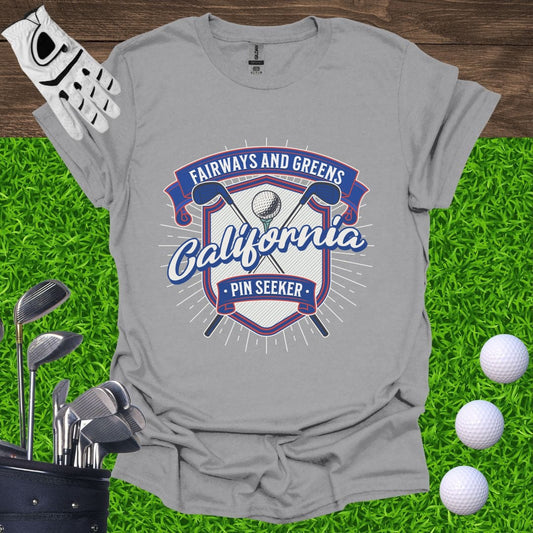 Fairways And Greens Pin Seeker T-Shirt (Personalize It)